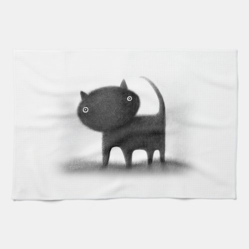 Mog Kitchen Towel