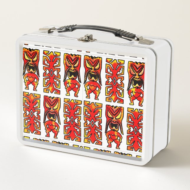 Mog Mog Tiki Warrior Lunch Box (Front)