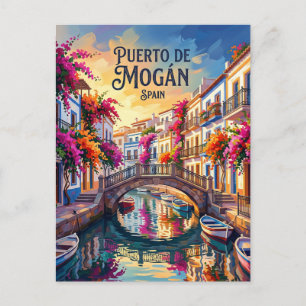 Mogán (Little Venice) Spain Postcard