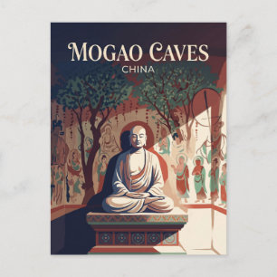 Mogao Caves Library Cave 17 China Postcard