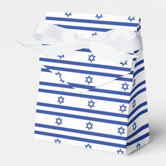 Mogen Dovid - Star Of David Favor Boxes (Front Side)