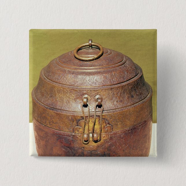Moghul turban box button (Front)