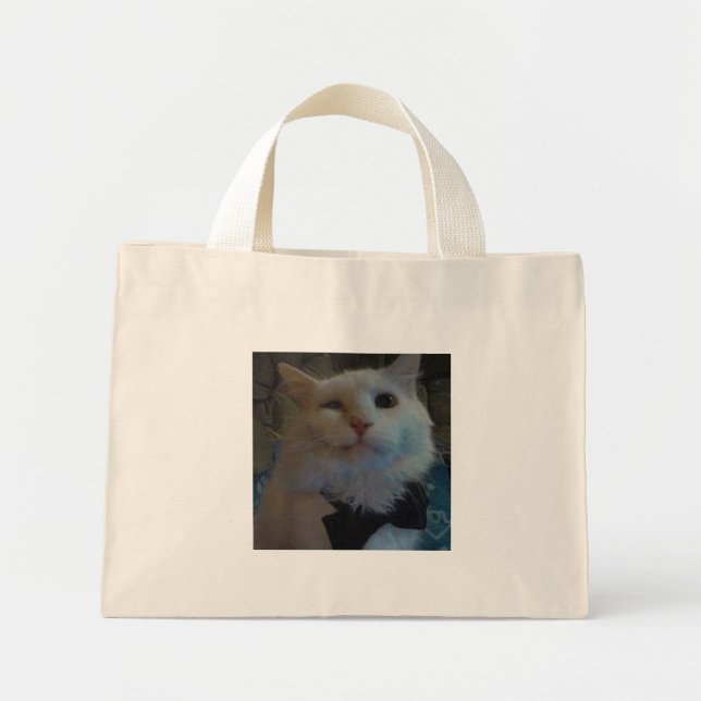 Moglie bow tie 2.jpg mini tote bag (Front)