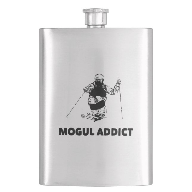 Mogul Addict Flask (Front)