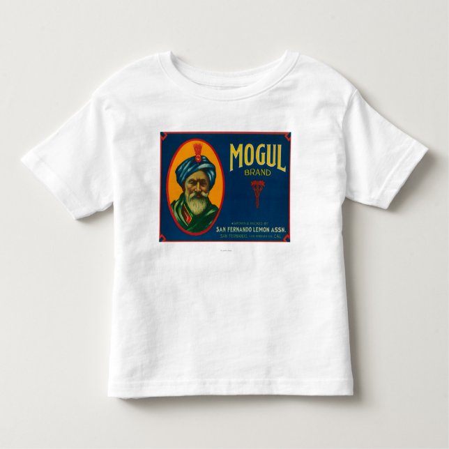 Mogul Lemon LabelSan Fernando, CA Toddler T-shirt (Front)