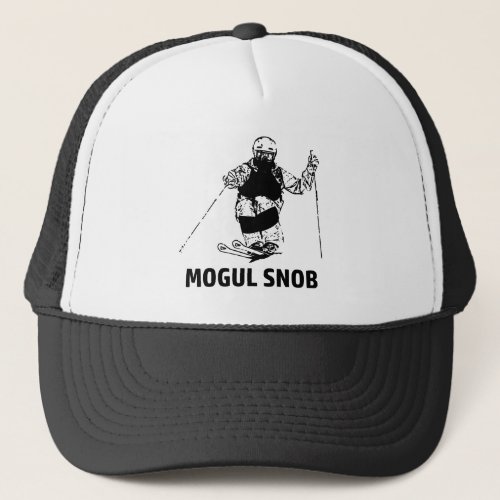 Mogul Skiing Snob Trucker Hat