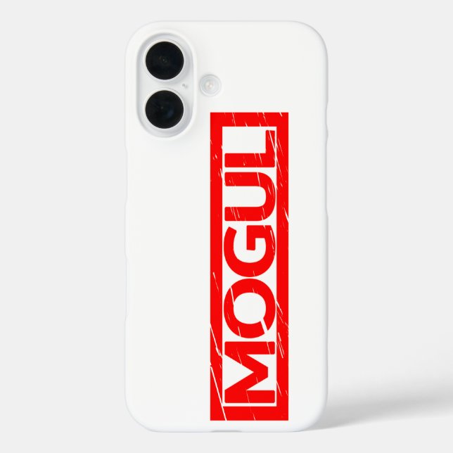 Mogul Stamp Case-Mate iPhone Case (Back)