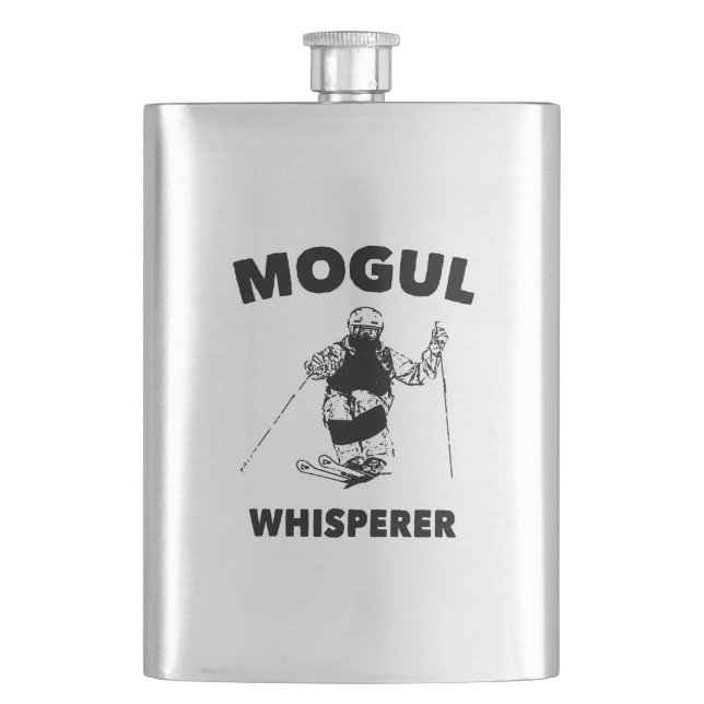 Mogul Whisperer Flask (Front)