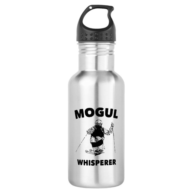 Mogul Whisperer Stainless Steel Water Bottle (Front)