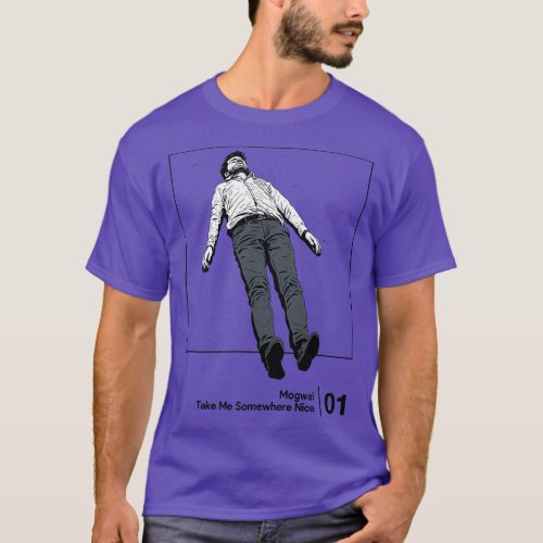 Mogwai Minimal Style Graphic Fan Artwork T_Shirt