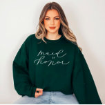 MOH Cute Script Bachelorette/Bridal Party Sweatshirt<br><div class="desc">We are always adding new designs daily!</div>