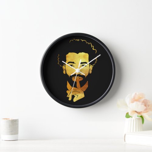 Mohamed Salah the Egyptian Kings Soccer Clock