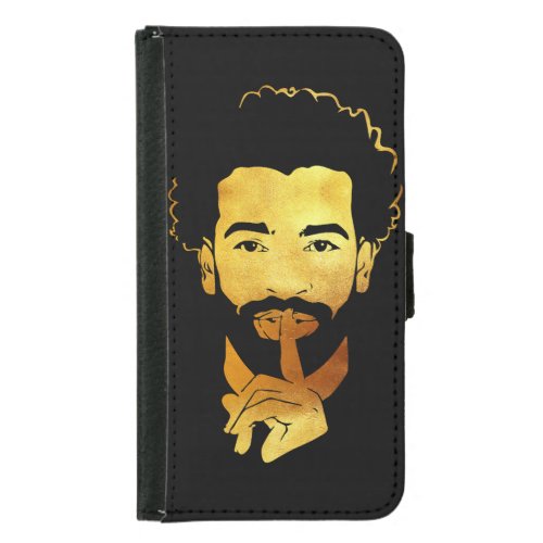 Mohamed Salah the Egyptian Kings Soccer Samsung Galaxy S5 Wallet Case