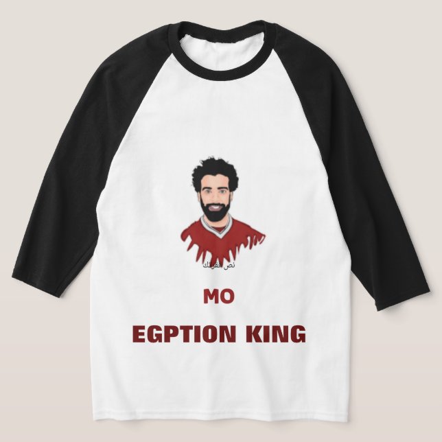 Mohamed Salah's jersey T-Shirt (Laydown)