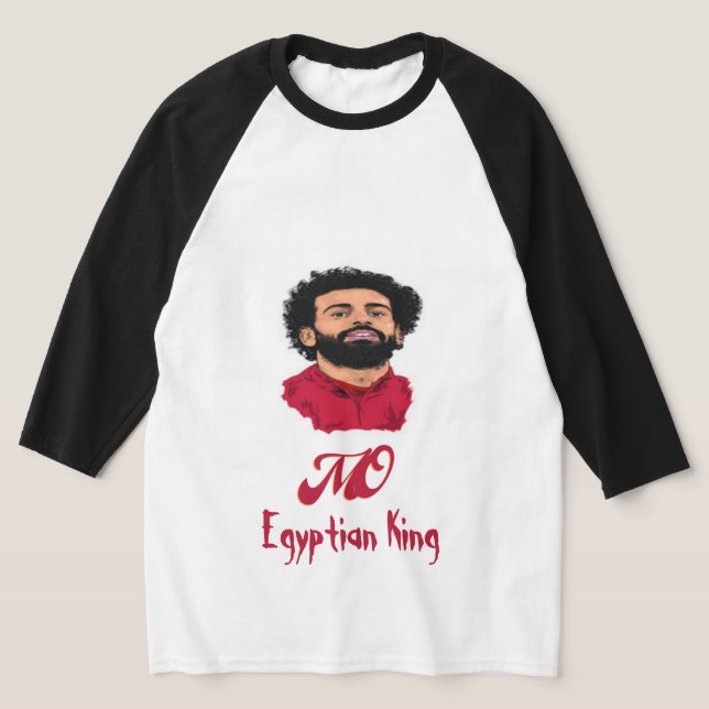 Mohamed Salah's jersey T-Shirt (Laydown)