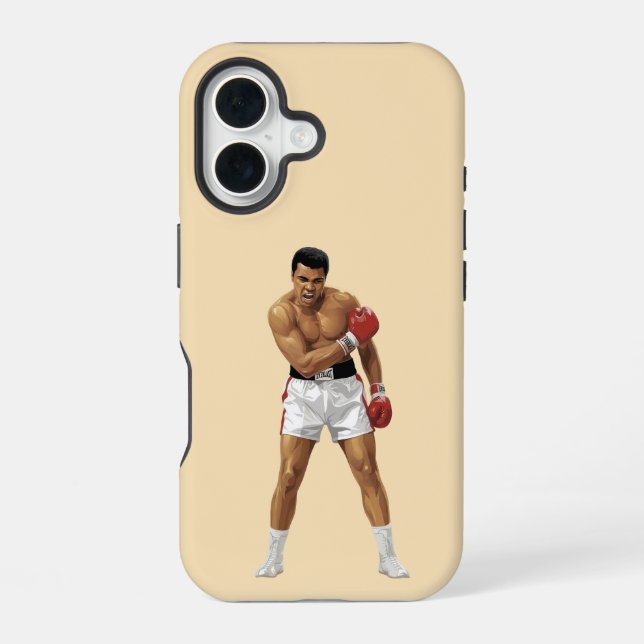 Mohammad Ali  iPhone Case (Back)