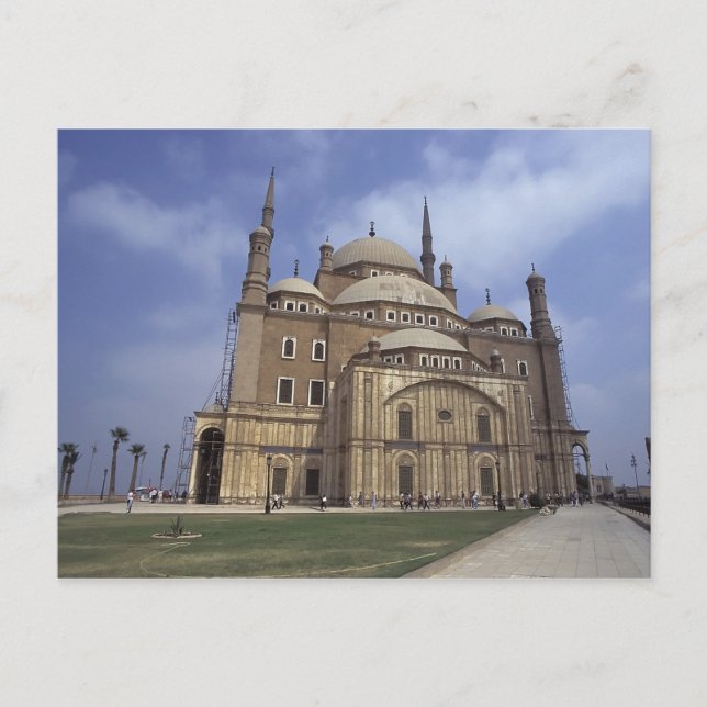 Mohammed Ali Mosque at the Citadel of Cairo, 2 Postcard (Front)