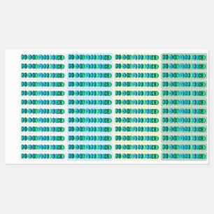 Mohammed baby boy name kawaii 3d optic clothing  labels