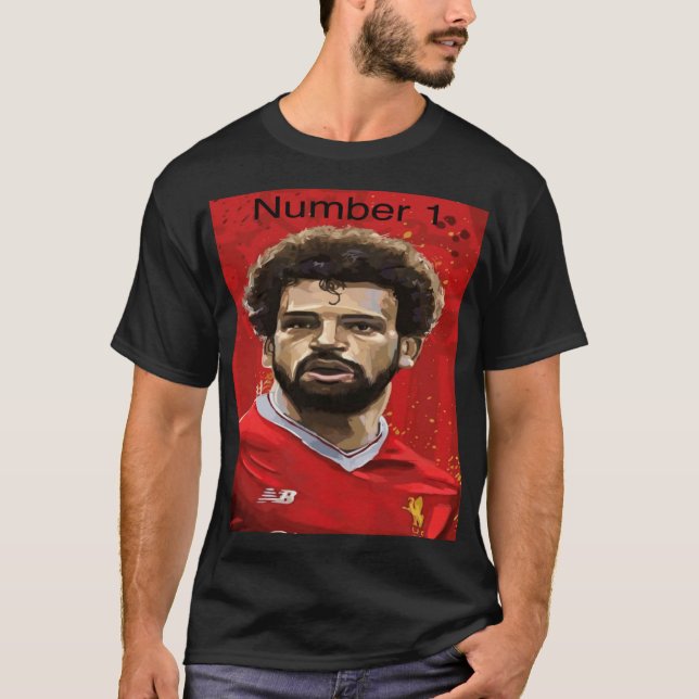Mohammed Salah's supporters t-shirt (Front)