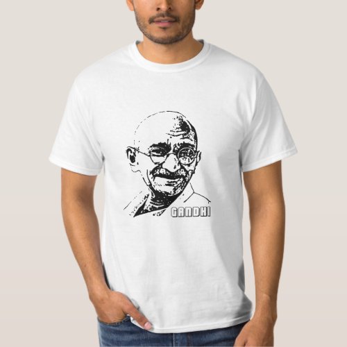 Mohandas Gandhi T_Shirt