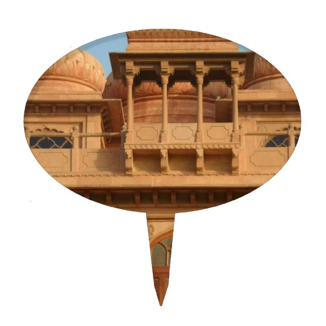 Mohatta Palace Museum: Iconic Design Cake Topper (Front)