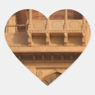 Mohatta Palace Museum: Iconic Design Heart Sticker