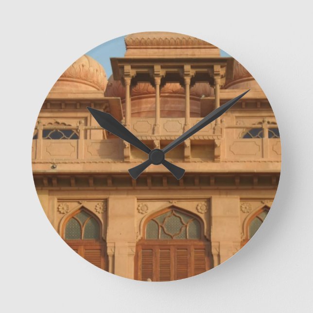 Mohatta Palace Museum: Iconic Design Round Clock (Front)