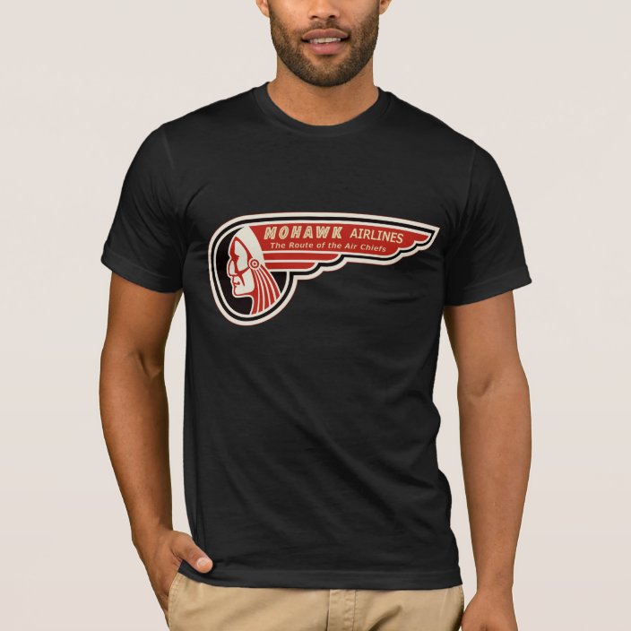 MOHAWK AIRLINES. T-Shirt | Zazzle.com