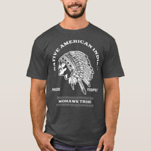 Mohawk Inspired Native American Tribe Related T-Shirt