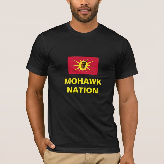 Mohawk Nation: T-Shirt (Dark) (Front)
