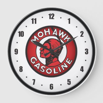 Mohawk Vintage Gas Clock by CustomizedCreationz at Zazzle