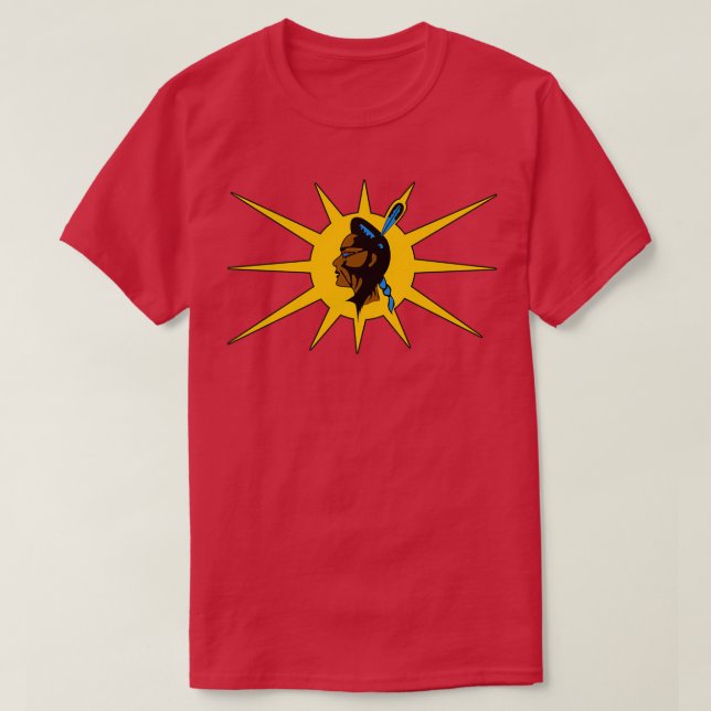 Mohawk Warrior  T-Shirt (Design Front)