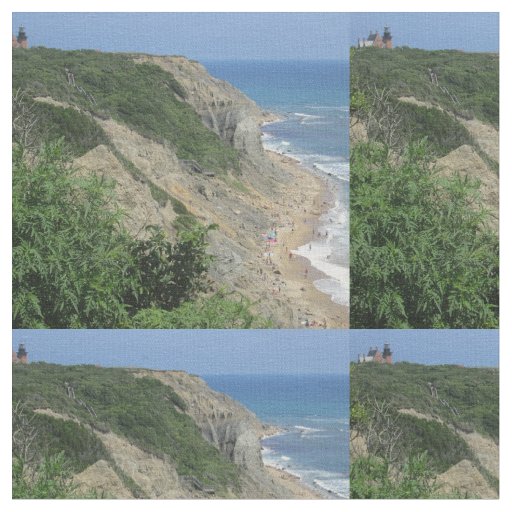 Mohegan Bluffs Block Island 1 Fabric