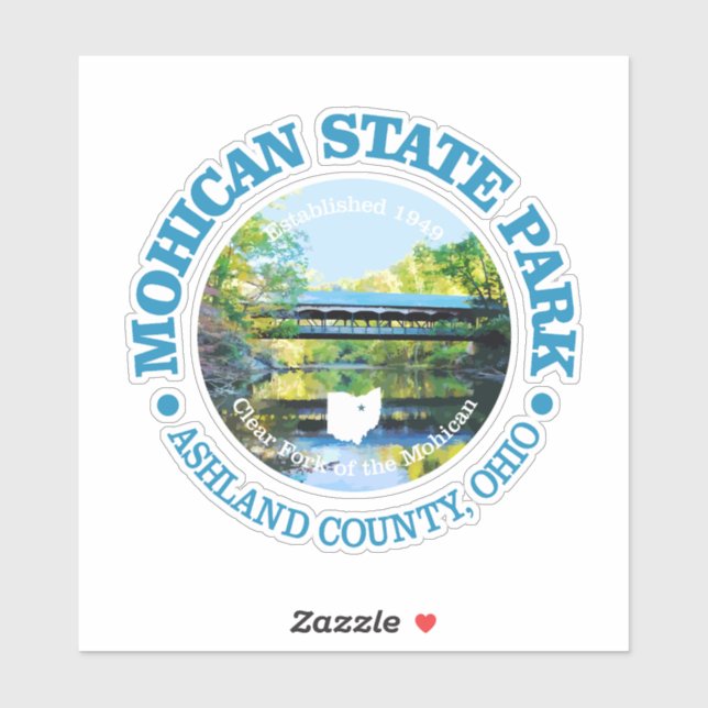 Mohican State Park Sticker (Sheet)