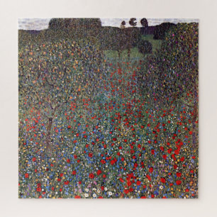 Mohnfeld, Gustav Klimt Jigsaw Puzzle