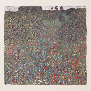 Mohnfeld, Gustav Klimt Scarf
