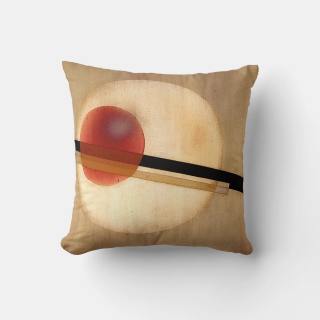 Moholy-Nagy abstract artwork - AL 3 Throw Pillow (Front)