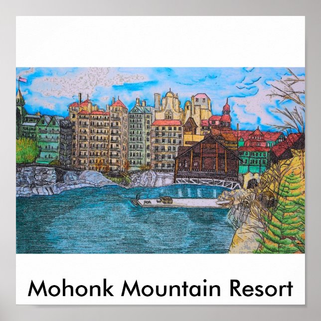 Mohonk Mountain Resort Poster (Front)