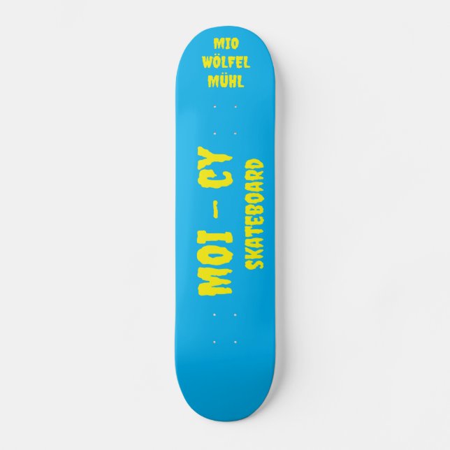 MOI - cy skateboard blue ( 20 cm ) (Front)