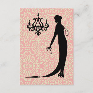 Moi Fashion Plate ~ Invitations 3.5x5