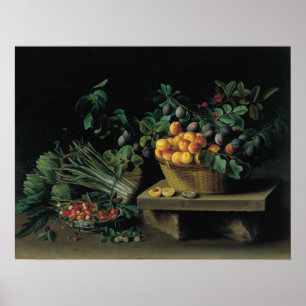 Moillon - Still Life With Fruit Poster