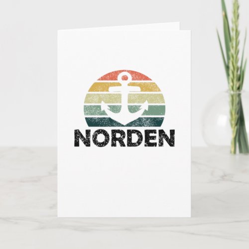Moin North North German North Sea Anchor Card