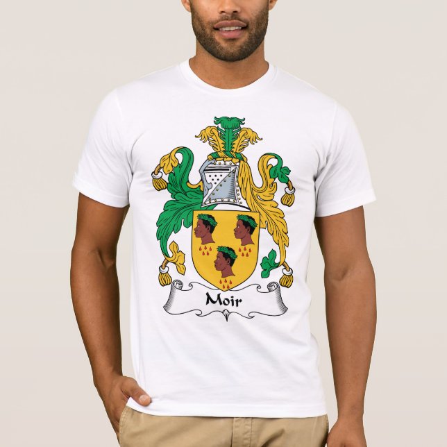 Moir Family Crest T-Shirt (Front)