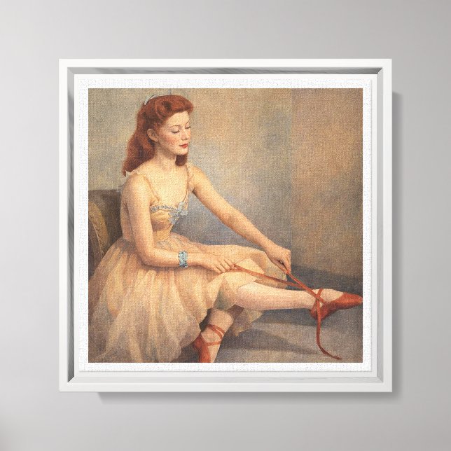 Moira Shearer  Canvas Print (Front)