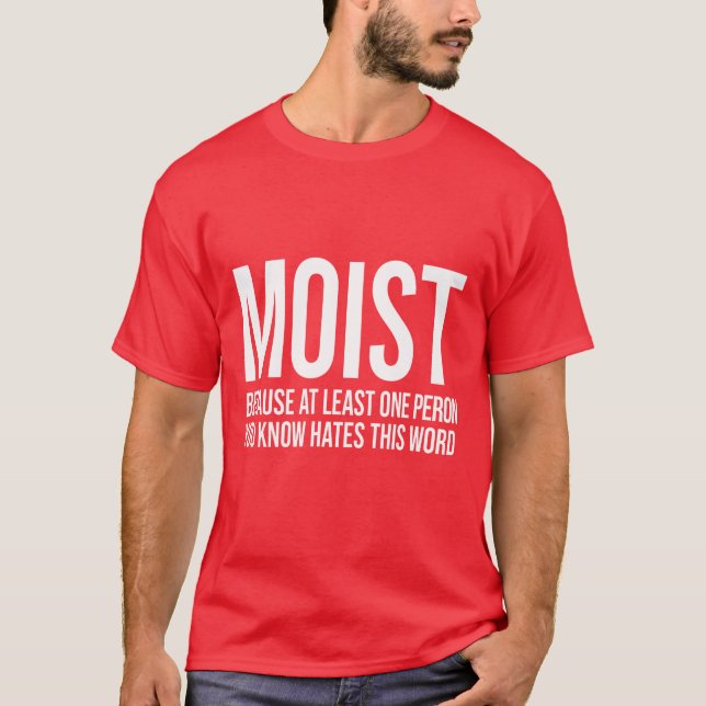 Moist – The Cringe Classic Tee (Front)