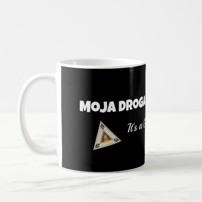 Moja droga ja cie kocham Mug (Left)