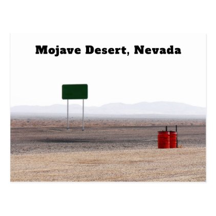 Mojave Desert Nevada Postcard