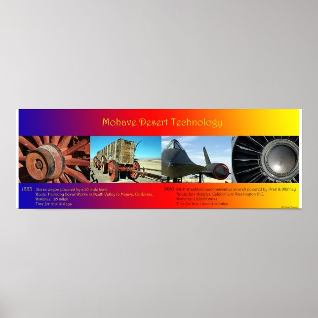 Mojave Desert Technology Poster (Front)