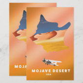 Mojave Desert USA map (Front/Back)