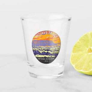 Mojave Trails National Monument Amboy Crater Shot Glass